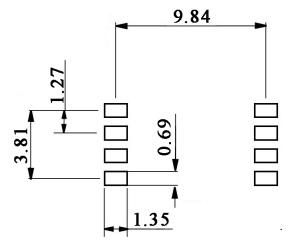 5V 700kPa amplificó la presión atmosférica del sensor de la salida analógica 1